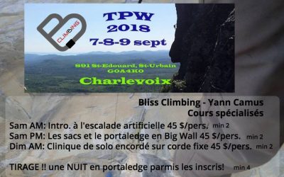 BlissClimbing at Trad Pow Wow 2018