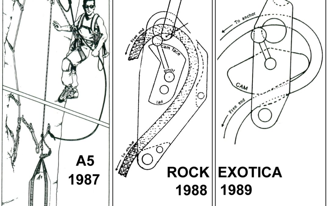 Rope Solo – Landmark Events #4 #5 #6 – 1987 – John Middendorf Article – 1988 – Soloist and – 1989 – Solo Aid by Rock Exotica